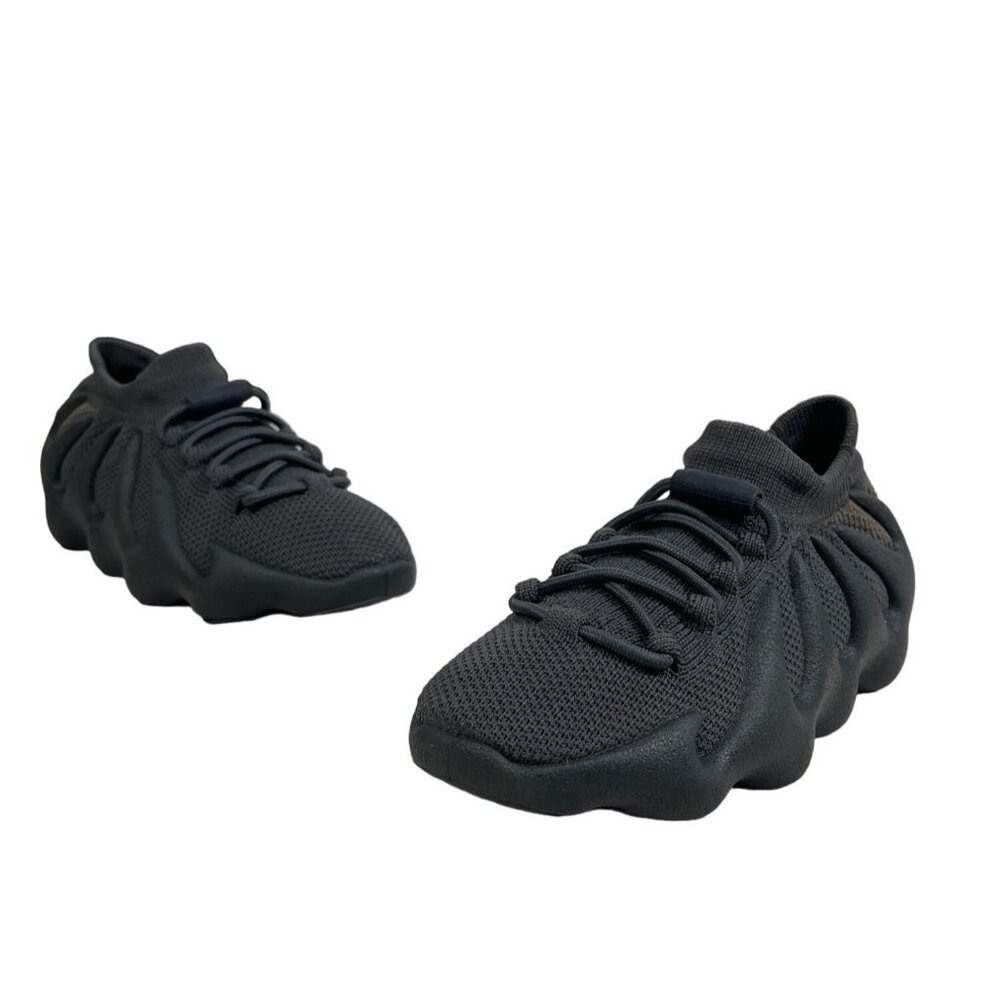 Adidas Kids Yeezy 450 Black Sneakers Sz 12K- NWOT